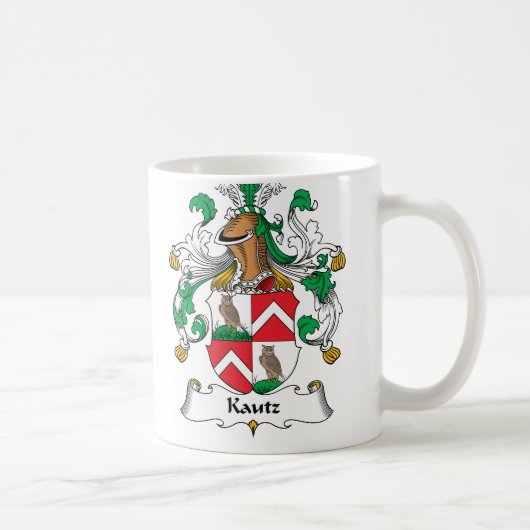 Kautzの家紋 コーヒーマグカップ (右)