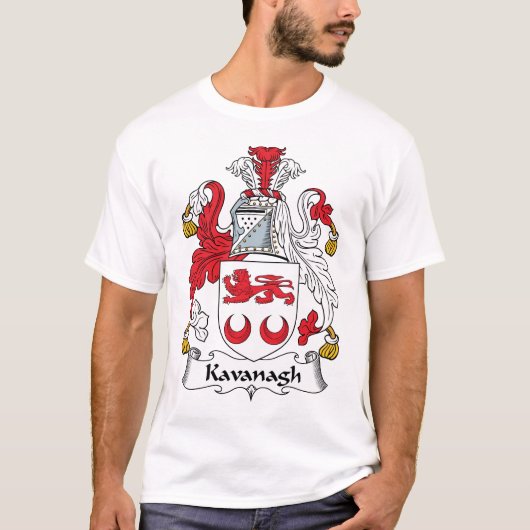 Kavanaghの家紋 Tシャツ (正面)