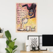 @KaveyF's irkafirkaプリント ポスター (ホームオフィス)