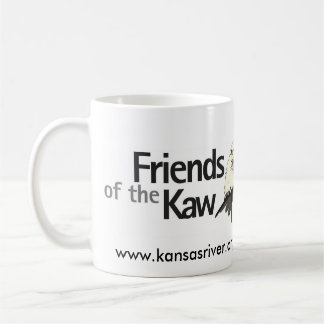 Kawの友人、www.kansasriver.org コーヒーマグカップ