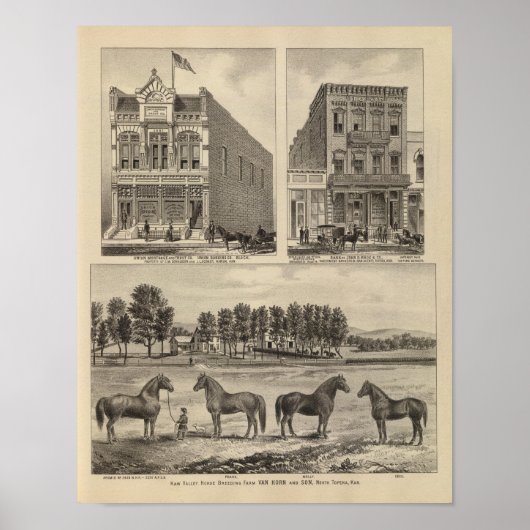 Kaw Valley Farm, Marion, and Topeka, Kansas ポスター (正面)