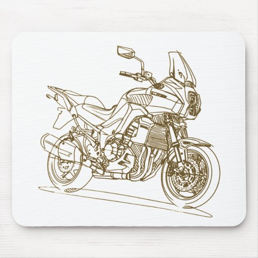 Kaw Versys 1000 2012年 マウスパッド (正面)