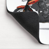 Kaw Z1000 gen3 2009年+ 割れた マウスパッド (コーナー)