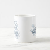 Kaw ZZR1200 コーヒーマグカップ (中央)