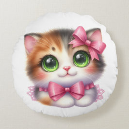 kawai cat ラウンドクッション