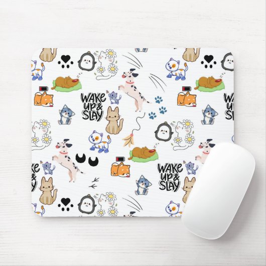 Kawai Pet Lover Mouse Pad マウスパッド (マウス)