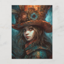 KawaiiファッションのAlice in a top hat