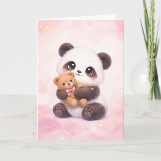 Kawaii Animal Love Card カード (正面)
