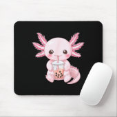 Kawaii Anime Axolotl Boba マウスパッド (マウス)