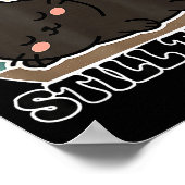 Kawaii Anime Cat Nap 67 Quote 6 7 Meme Graphic Tee ポスター (角)