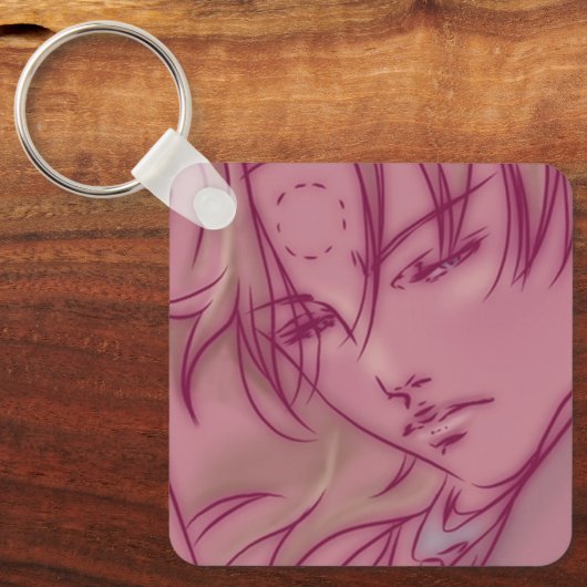 Kawaii Anime Keychain キーホルダー (正面)