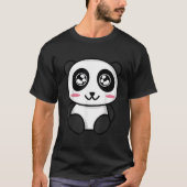 Kawaii Anime Panda Japanese Style Panda Tシャツ (正面)