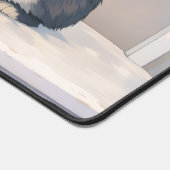 Kawaii Anime Two Bunnies Desk Mat  デスクマット (コーナー)