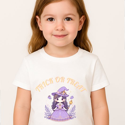 Kawaii Anime Witch Halloween Shirt for Kids | Magi Tシャツ