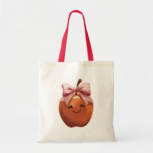 Kawaii apple gift トートバッグ (正面)