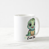 Kawaii Baby Turtle Mug コーヒーマグカップ (正面右)