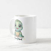 Kawaii Baby Turtle Mug コーヒーマグカップ (正面左)