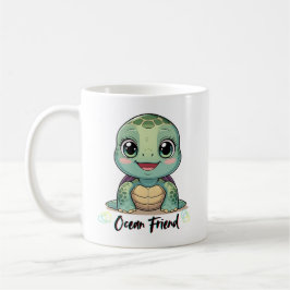 Kawaii Baby Turtle Mug コーヒーマグカップ