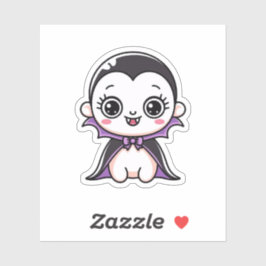 Kawaii Baby Vampire Halloween Sticker シール