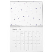 Kawaii Bat Monthly Calendar - "Daisuki" (I Love Yo カレンダー (2月 2027)