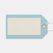 Kawaii Birthday - Cute Cake and Cupcakes ギフトタグ (正面(横))