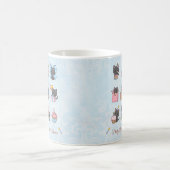 Kawaii Black Cat Birthday Mug | Birthday Meows コーヒーマグカップ (中央)