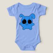 Kawaii Blue Bunny T-Shirt (デザイン正面)