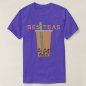 Kawaii Boba Tea Bes Teas Bubble Tea  1129 Tシャツ (デザイン正面)