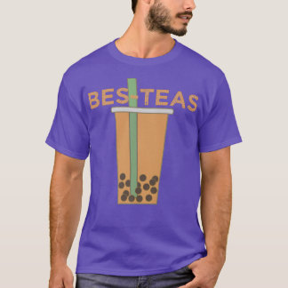 Kawaii Boba Tea Bes Teas Bubble Tea  1129 Tシャツ