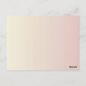 Kawaii boo, cute spooky halloween ポストカード (裏面)