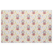 Kawaii Budgie Gumball Pastel Pattern ファブリック (ファットクウォーター)