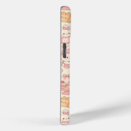 Kawaii Bunny Bakery Pattern Phone Case Case-Mate iPhoneケース (裏面 / 右)