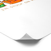 Kawaii Cacti Crew Im Stuck On You Playful Design  ポスター (角)