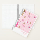 Kawaii Campus Vertical Palette Notebook ノートブック (内側)
