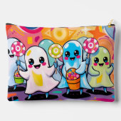 Kawaii Candy Parade  Colorful Cute Cartoon  アクセサリーポーチ (裏面)