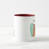 Kawaii Capybara Coffee Cup, Funny Animal Gift, Aes マグカップ (中央)