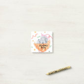 Kawaii Cat & Croissant – Harajuku Aesthetic ポストイット (デスク上)