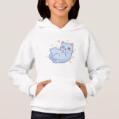 Kawaii Cat Hoodie - Playful Vibes! (正面)