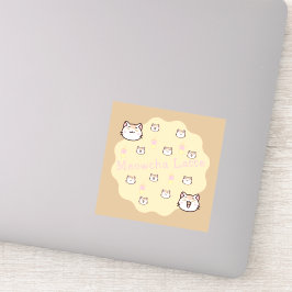 kawaii cat stickers シール