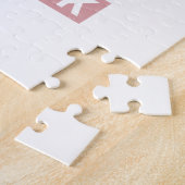 Kawaii Cat with Chocolate Milk – Japanese Pop Art  ジグソーパズル (側面)