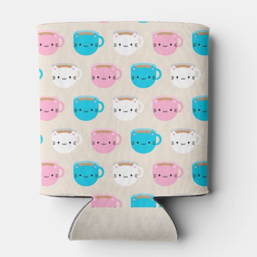 Kawaii Cats Cup of Tea 缶クーラー (裏面)