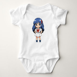 Kawaii Chibi Character Bodysuit ベビーボディスーツ