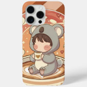 Kawaii Chibi Koala Protective Phone Case Case-Mate iPhoneケース (裏面)