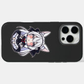 Kawaii Chibi Neko Gothic Lolita  Case-Mate iPhoneケース (裏面 (横))