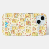 Kawaii Chicken Picnic Pattern Phone Case Case-Mate iPhoneケース (裏面 (横))