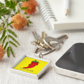 Kawaii Chili Pepper Diva Custom キーホルダー (側面)