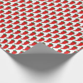 Kawaii Chili Pepper Drawing ラッピングペーパー (角)