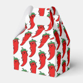 Kawaii Chili Pepper Drawing Pattern フェイバーボックス (裏面サイド)