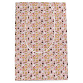 Kawaii Chinese Food theme ミディアムペーパーバッグ (正面)