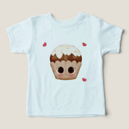 Kawaii Chocolate Cupcake ToddlerT-Shirt